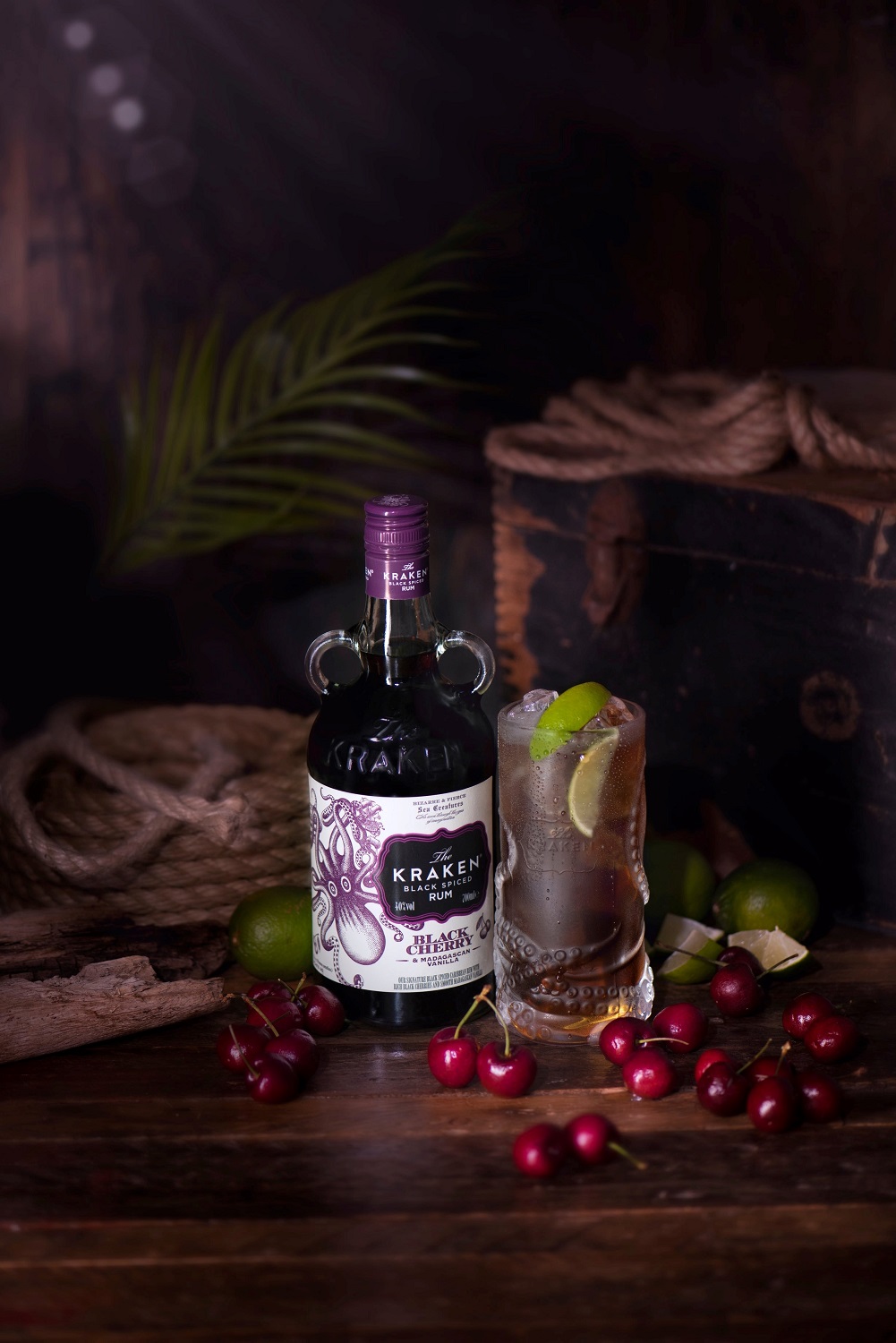 Kraken's Black Cherry & Madagascan Vanilla Debuts in the Spiced Rum Market  - The Rum Lab