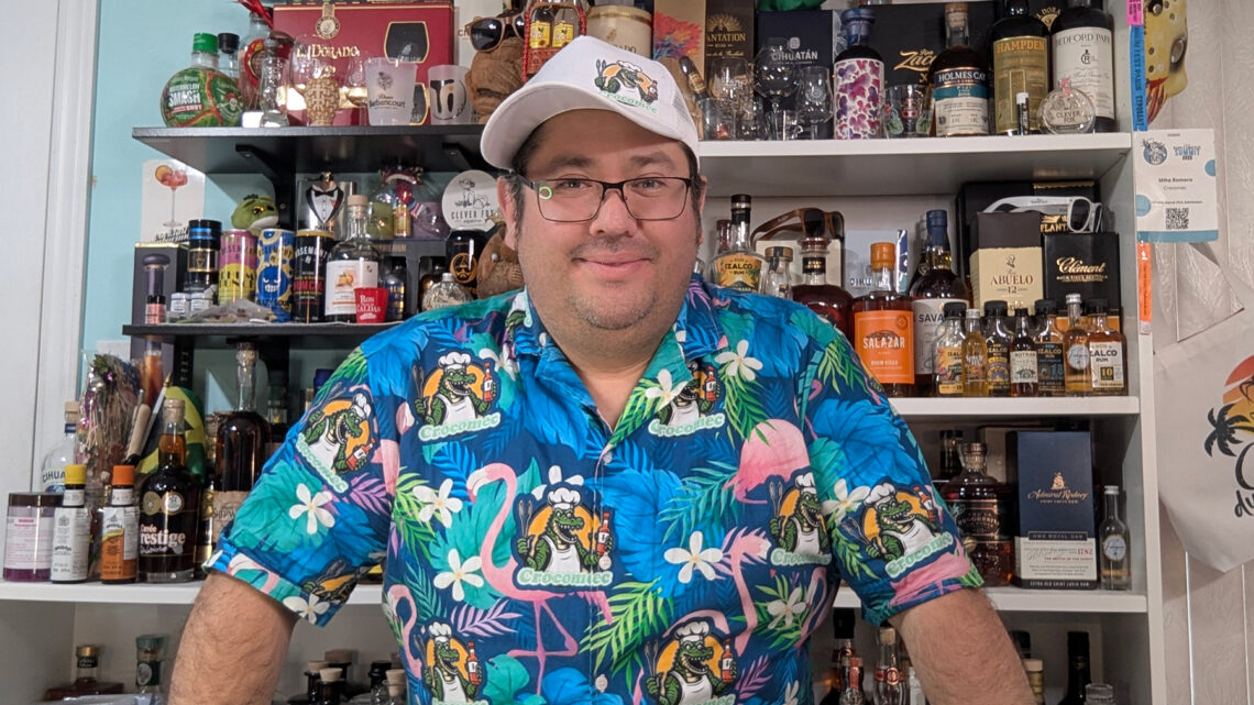 A Rising Rum Influencer with a Worldwide Flair: MICHAEL ROMERO, aka CROCOMEC
