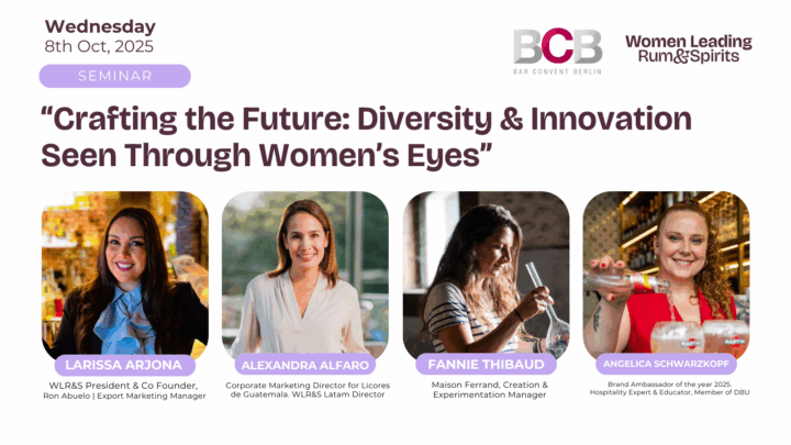 Women Leading Rum & Spirits arrives at BCB Berlin with a talk that promises to transform the industry 